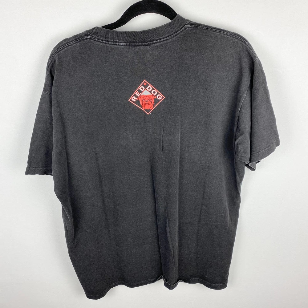 Vintage 90s Red Dog Football Graphic Tee - Picture 5 of 5